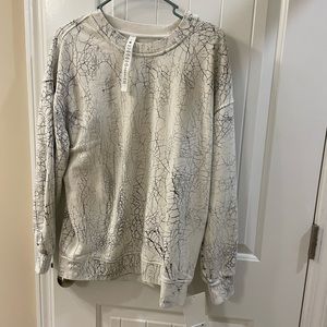 Lululemon perfectly oversized crew dye -nwt